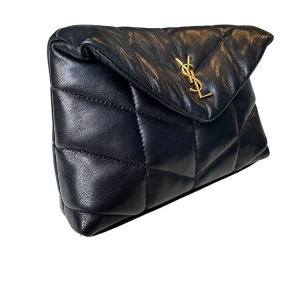 NWT YSL Lou Puffer Clutch - Picture 3 of 11